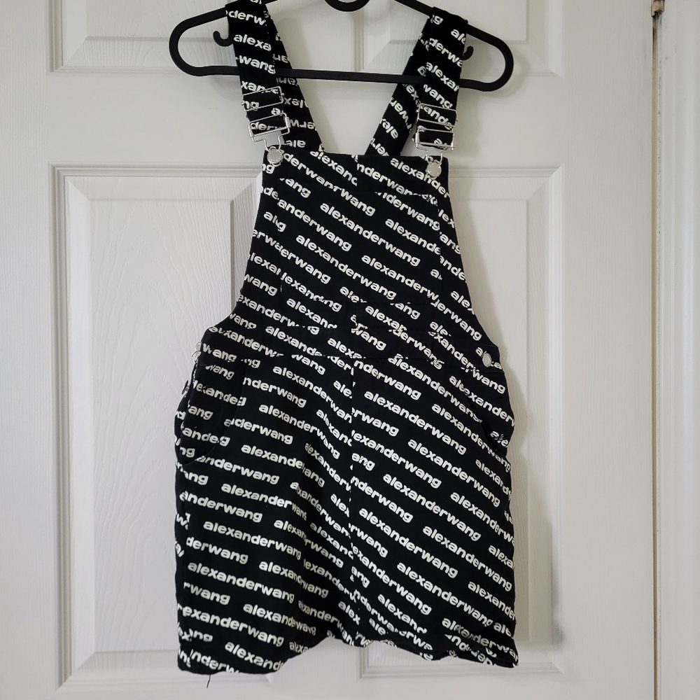 Alexander Wang 100% Cotton overall skirt